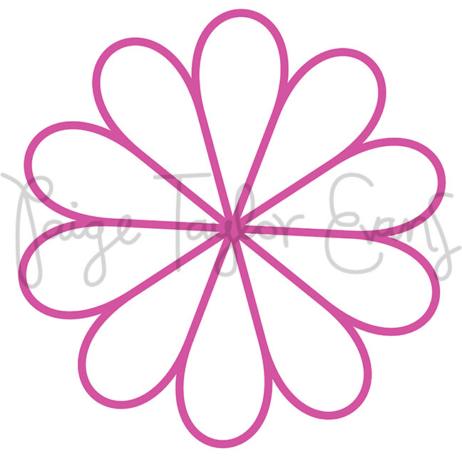 Flower Digital Cut File