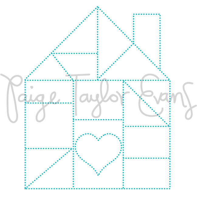 Home for Stitching Digital Cut File