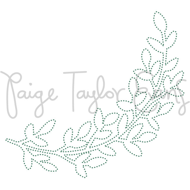 Branch for Stitching Digital Cut File