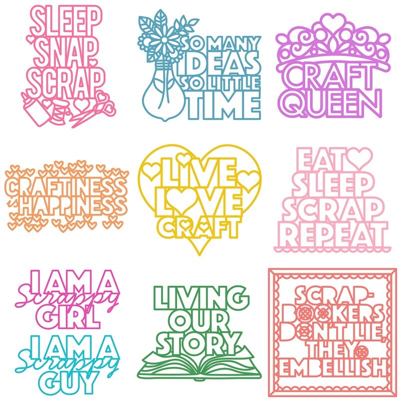 9 Crafty Cut Files