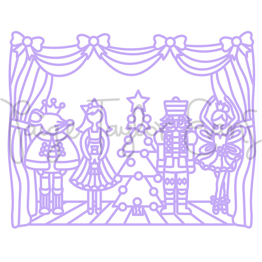 Nutcracker Ballet Digital Cut File