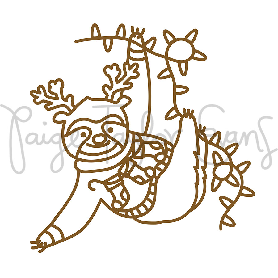 Sloth Digital Cut File