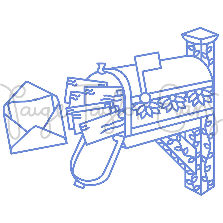 Mailbox Digital Cut File