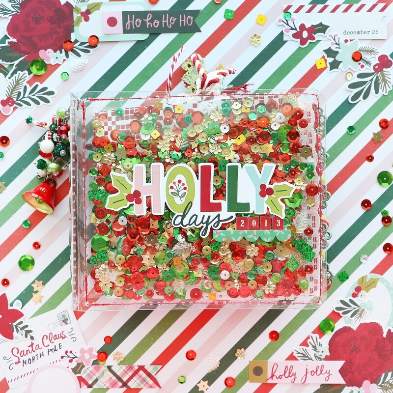 December Daily 4x4 Sequin Album Class PDF