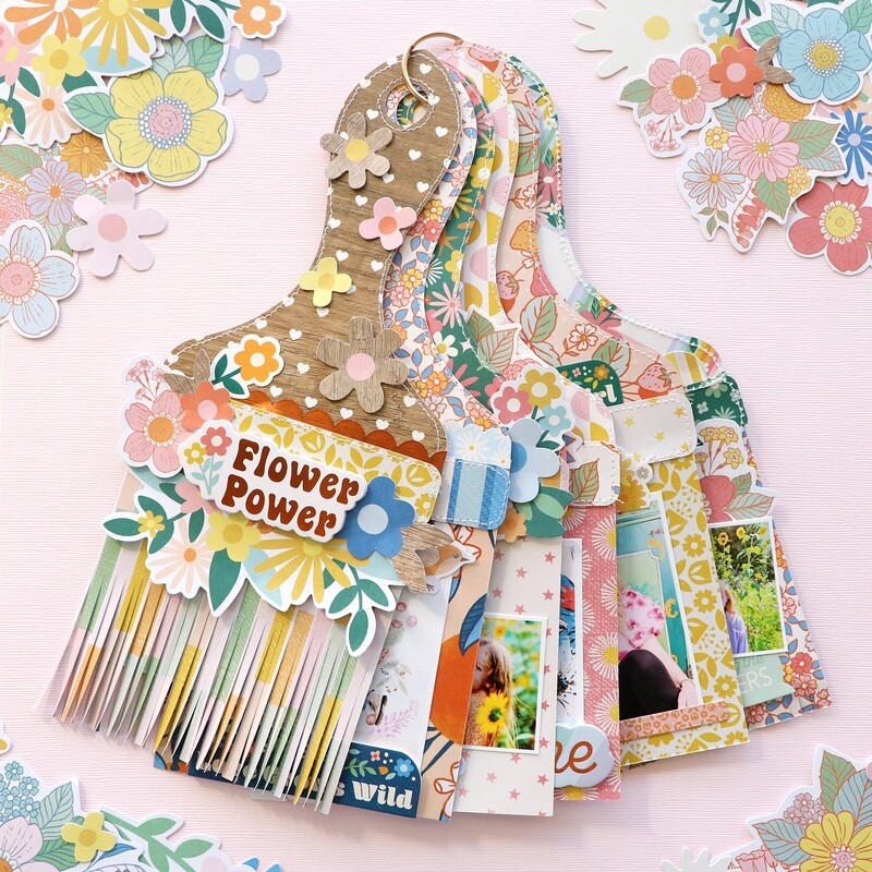 Mini Album Virtual Class: Paintbrush
