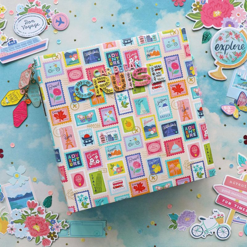 Adventurous 6x8 Scrapbook Class PDF