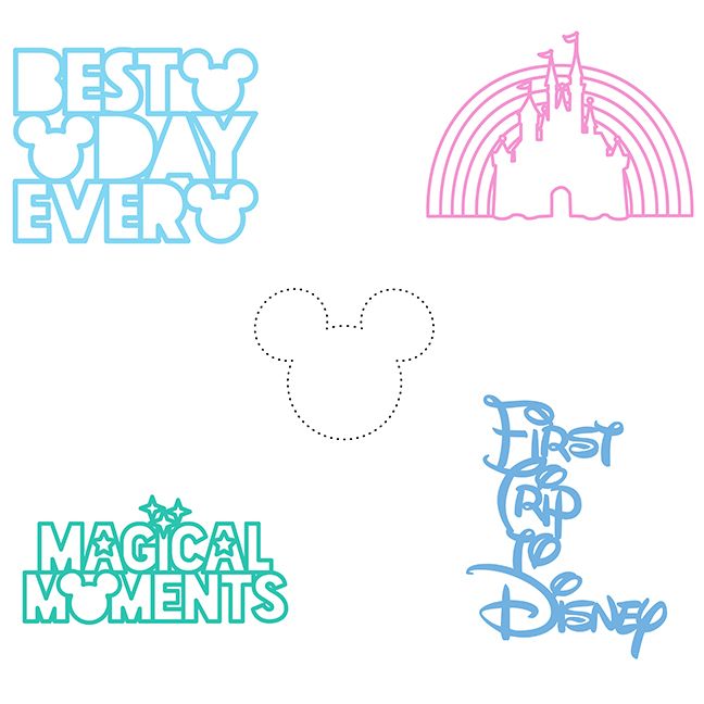 5 Disney Cut Files