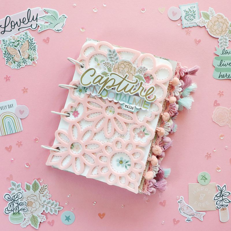 Mini Album Virtual Class: Acrylic Flower Covers