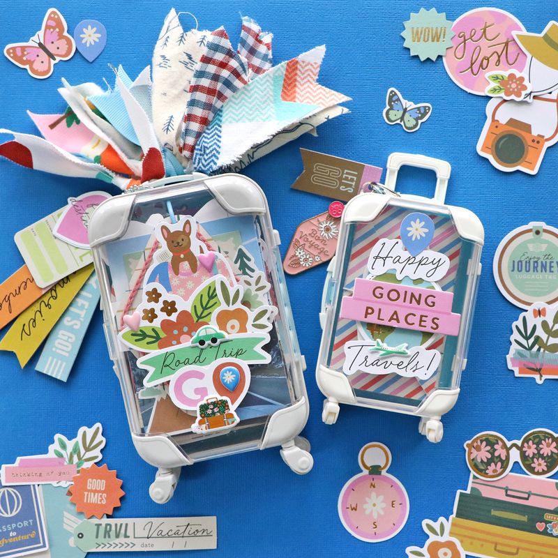 Suitcase Mini Albums Virtual Class