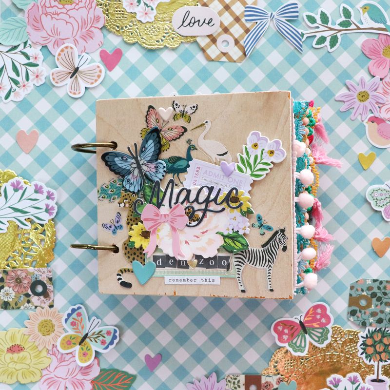 Woodland Grove Mini Album Virtual Class