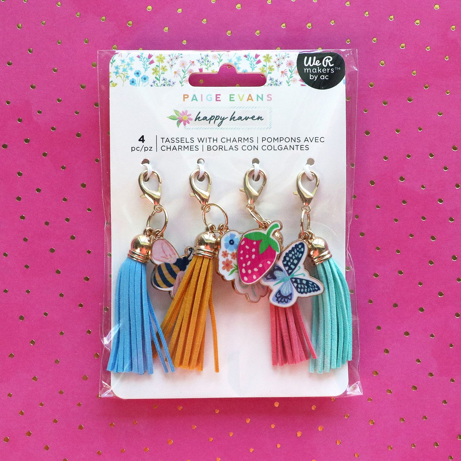 Happy Haven Tassels with Charms