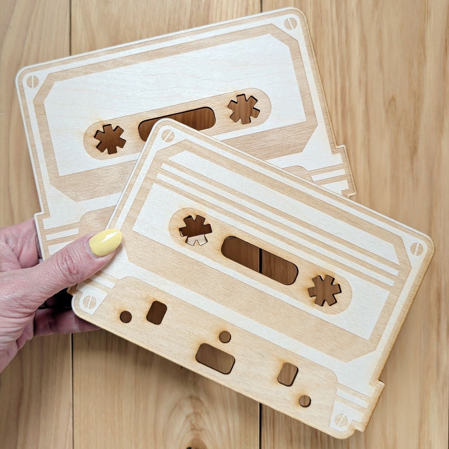 Wooden Cassette Covers