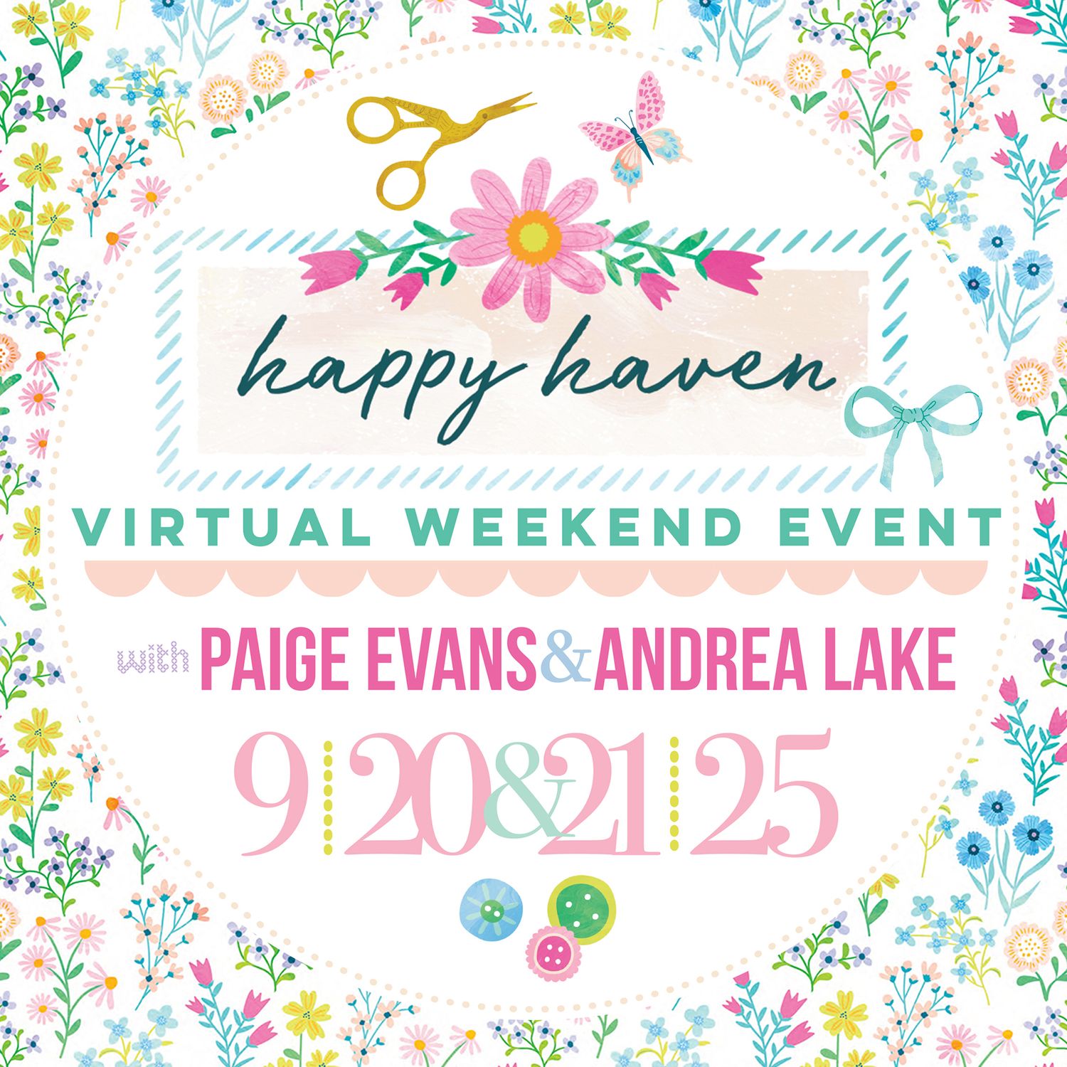 Happy Haven Virtual Weekend with Paige &amp; Andrea - WITH KIT