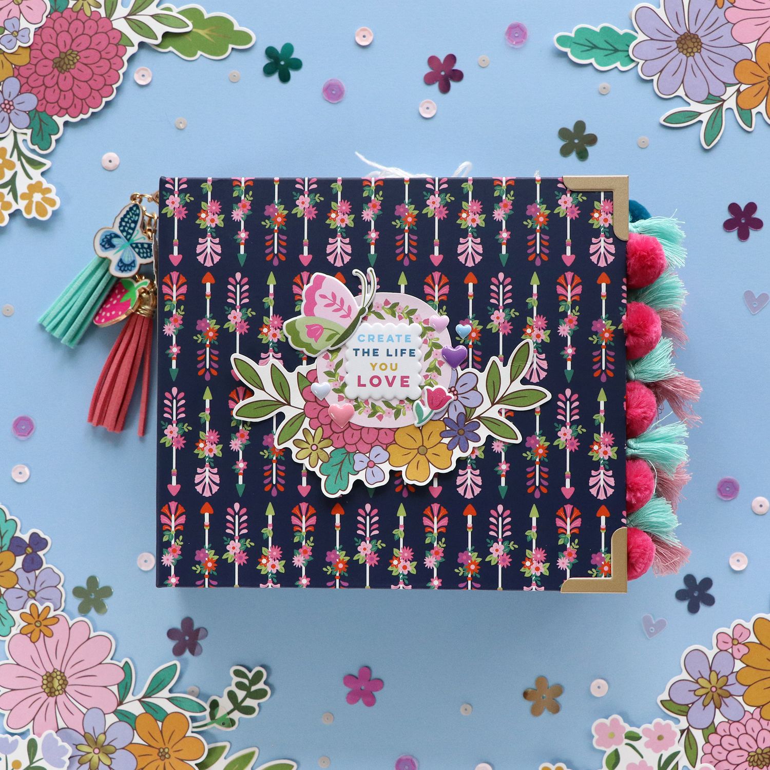 Lovely Lane 4x4 Mini Album Class PDF
