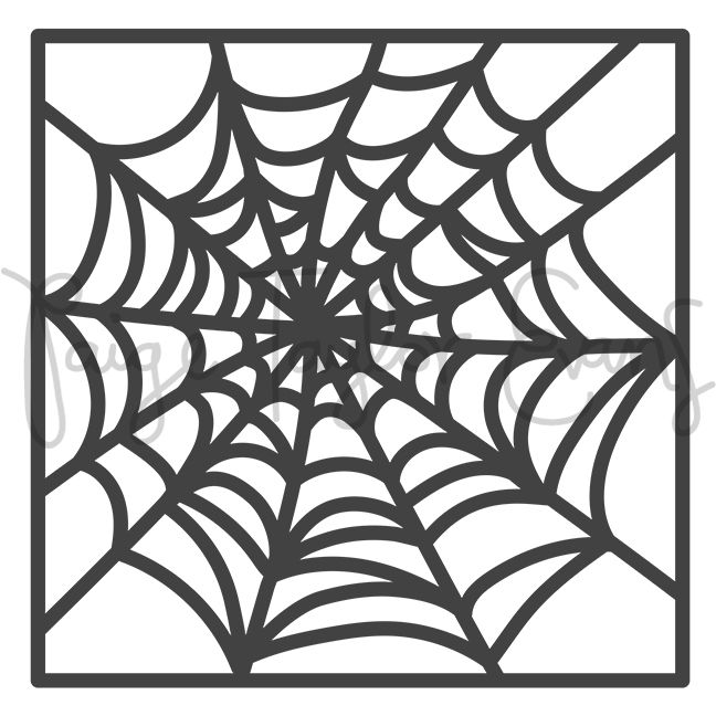 Spiderweb Digital Cut File