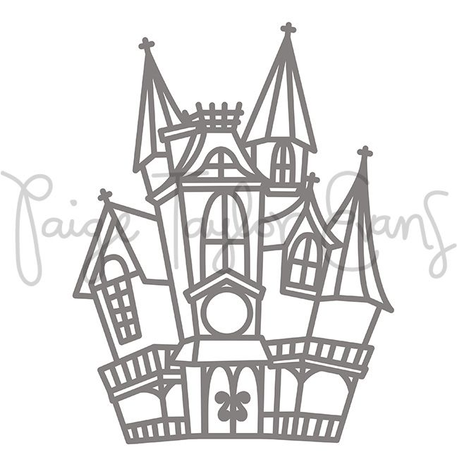 Haunted House Digital Cut File