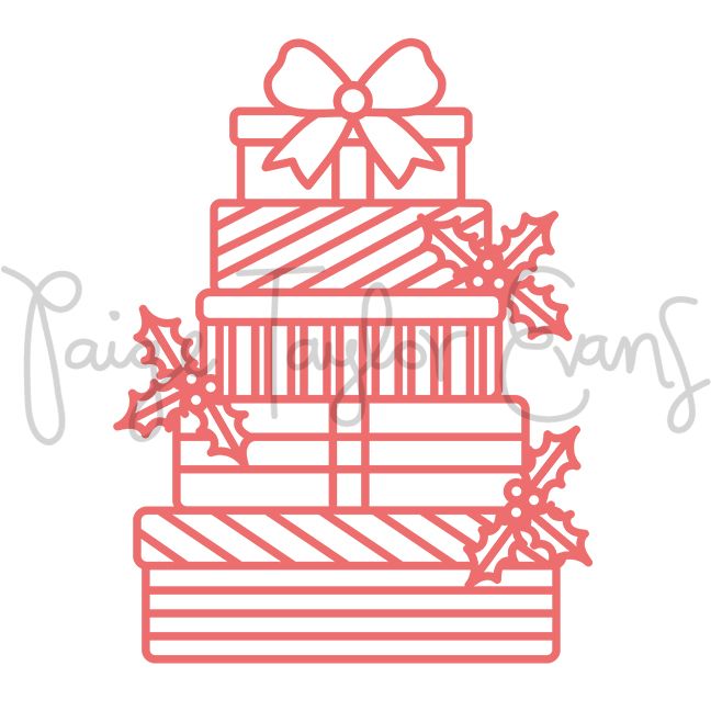 Presents Digital Cut File
