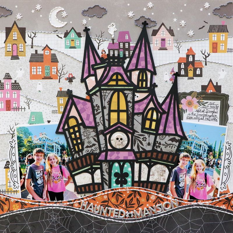 Haunted House Digital Cut File