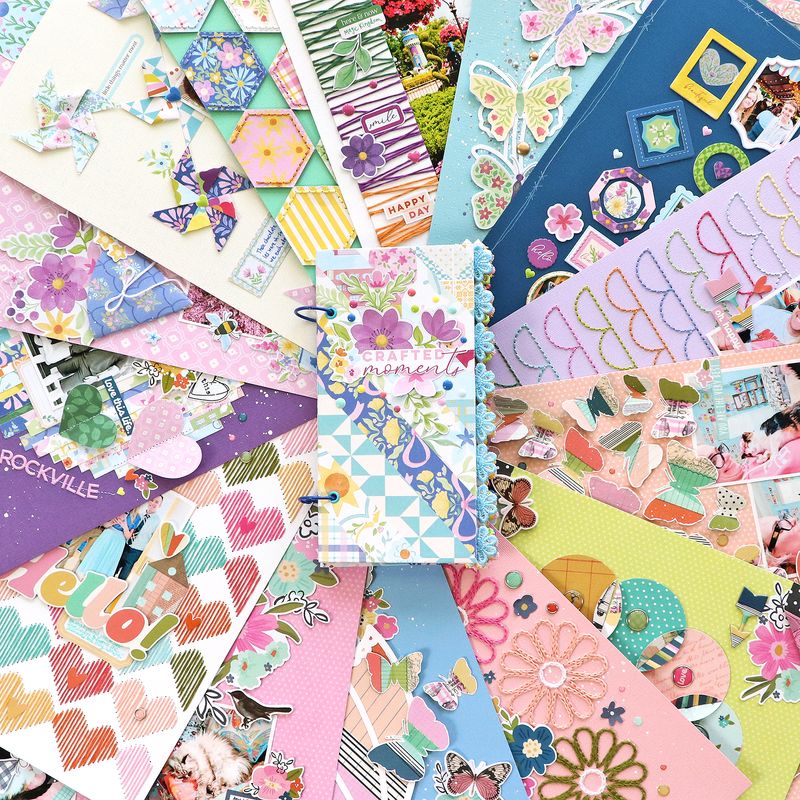 Take Note Layouts &amp; Crafted Moments Layouts &amp; Mini Album Class PDF