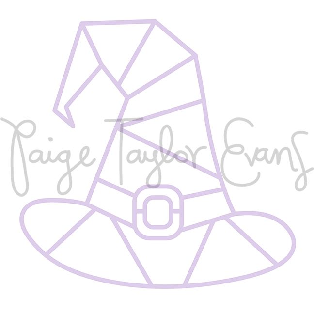 Witch Hat Digital Cut File