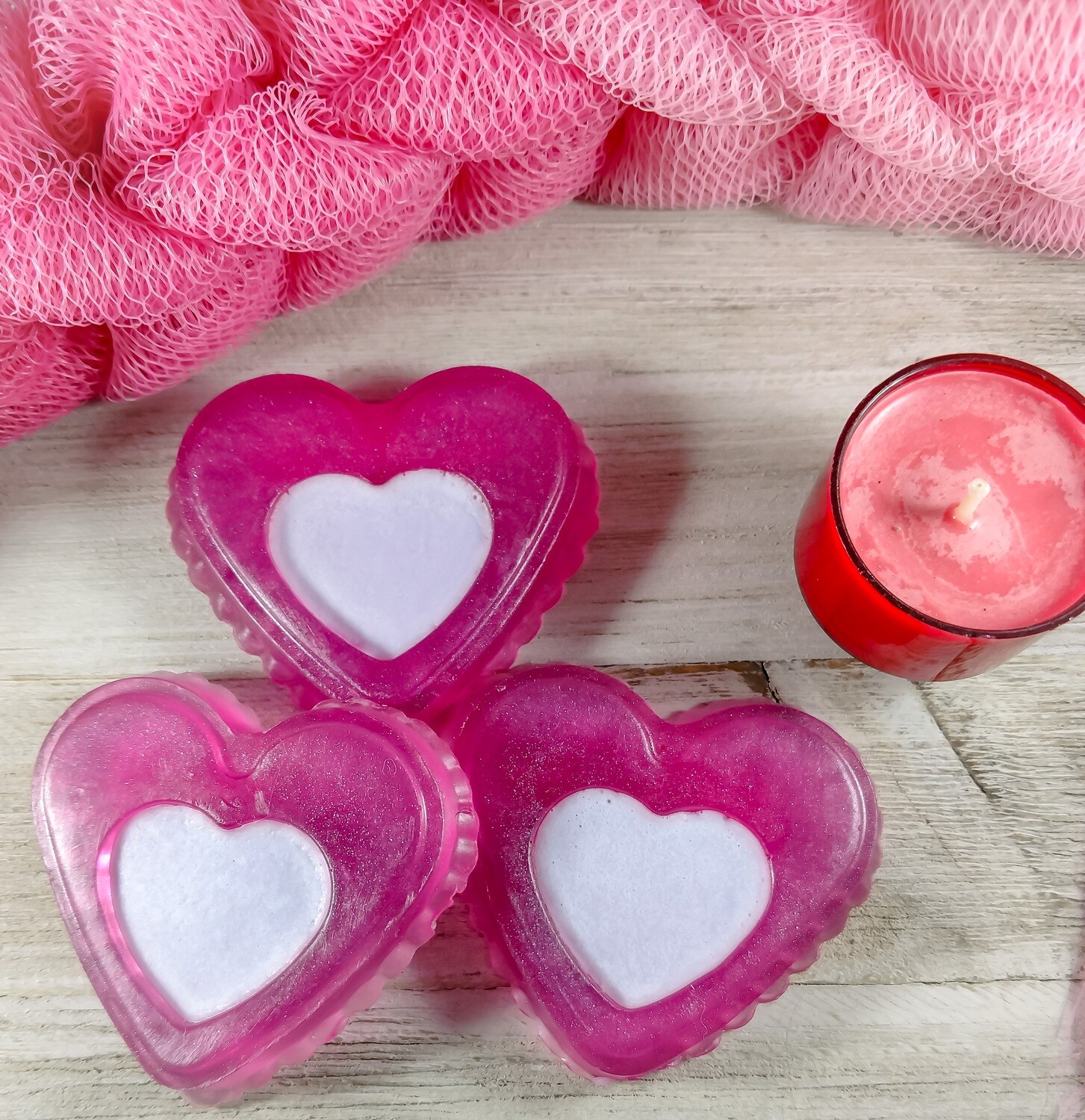 Lavender Rose Valentine&#39;s Soap