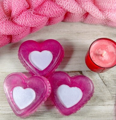 Lavender Rose Valentine's Soap