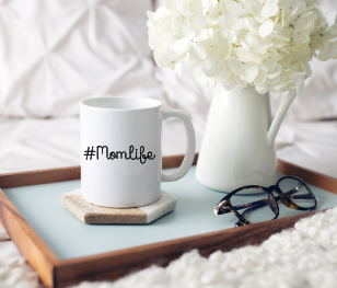 Hashtag Mom Life Coffee Mug