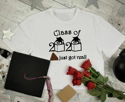 Class of 2020 Toilet Paper Graduation Shirt