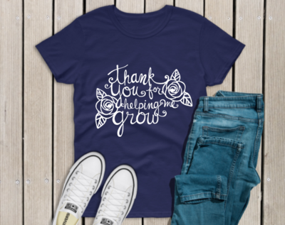Thanks for Helping Me Grow, Teacher Shirt, Teacher Gift