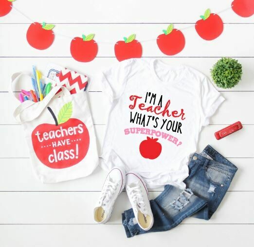 I&#39;m A Teacher , What&#39;s Your Super Power, Teacher Shirt, Teacher Gift