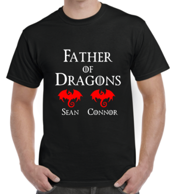 Father of Dragons Shirt for Dad