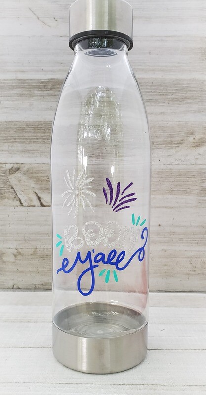 Boom Y&#39;all Fireworks Water Bottle