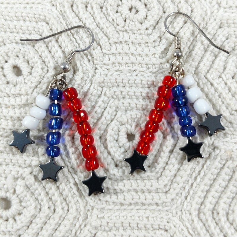 Shooting Star Dangle Earrings