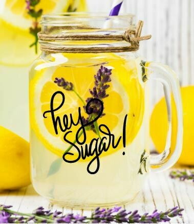 Hey Sugar Mason Jar Glass