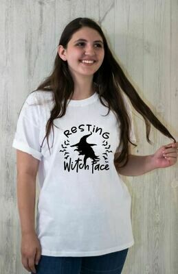 Resting Witch Face Graphic Tee