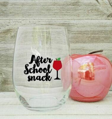 After School Snack, Wine Glass