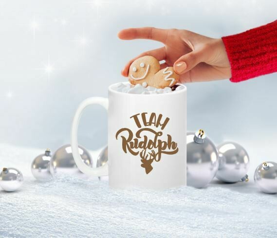 Team Rudolph Christmas Mug