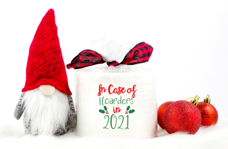 Toilet Paper Gag Gift, In Case of Hoarders in 2021