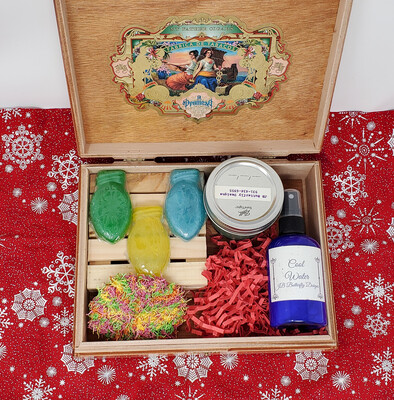 Men's Gift Box, Handmade Bath and Body Gift