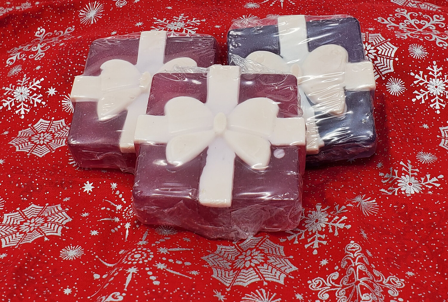 Handmade Christmas Soap-Gift Basket