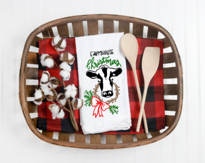 Christmas Heifers Tea Towels