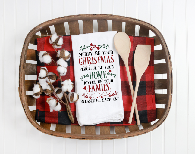 Christmas Tea Towel