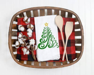 Christmas Tree Tea Towels