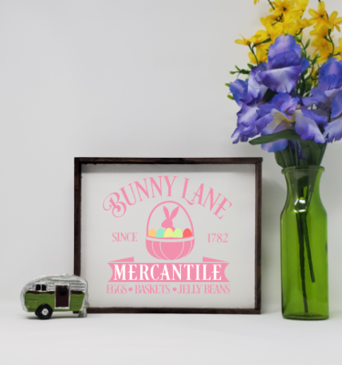 Easter Mercantile Farmhouse Sign