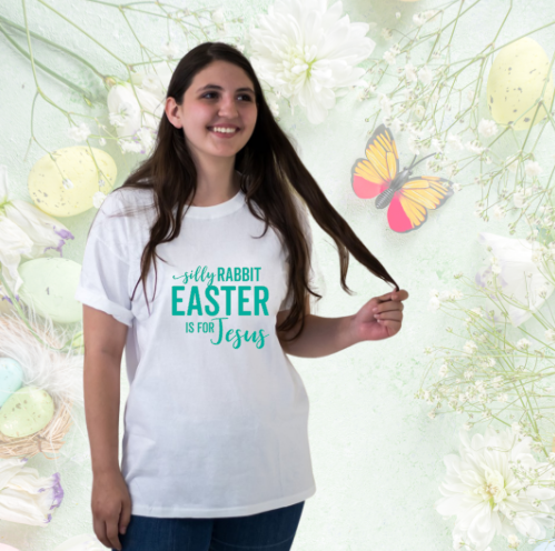 Silly Rabbit Easter Is For Jesus, Inspirational Easter Shirt