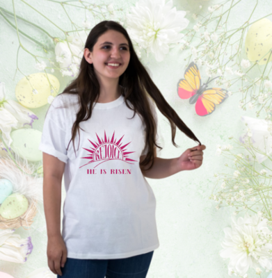 Inspirational Easter Shirt, He Is Risen