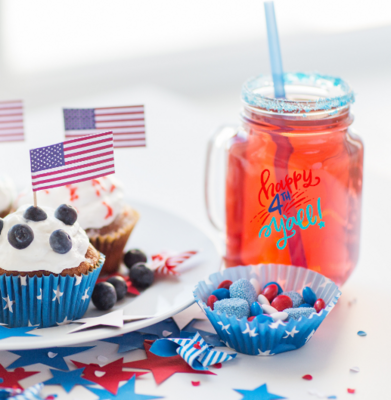 Happy 4th Y&#39;all 4th of July Mason Jar Glass