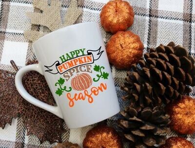 Happy Pumpkin Spice Season Fall Coffee Mug