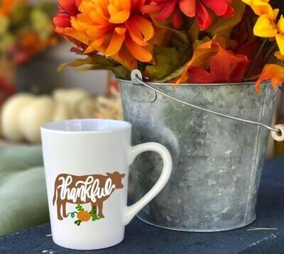 Thankful Heifer, Fall Heifer Mug