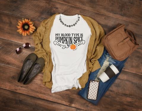 My Blood Type is Pumpkin Spice Graphic Tee